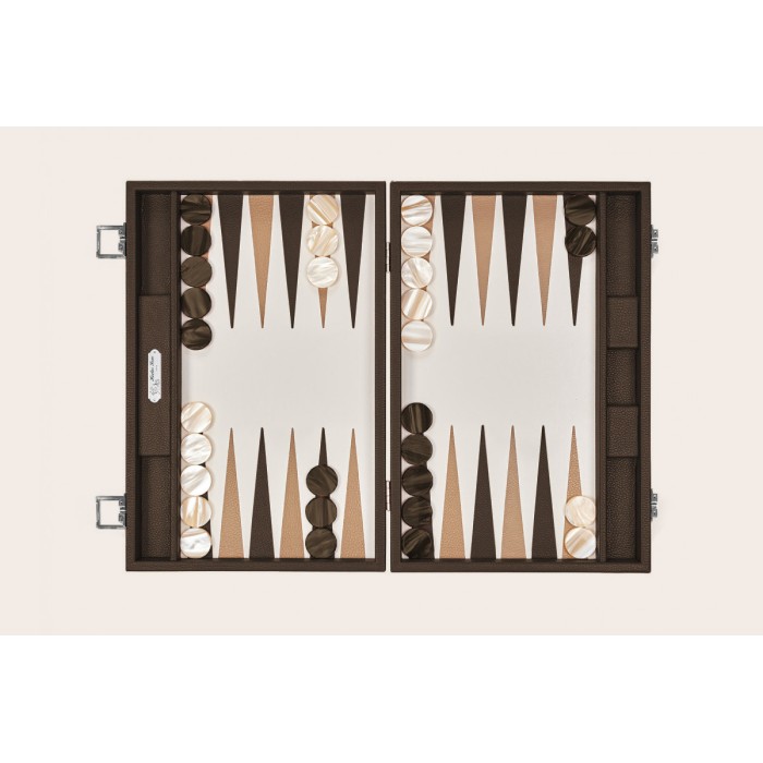 Büffelleder Backgammon Large