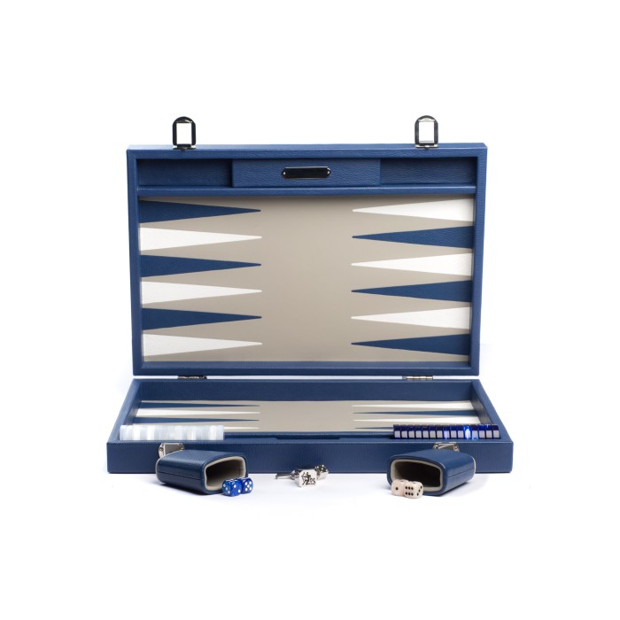 Backgammon-Leder - Buffalus-Effekt - Wide-Format