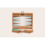 Alligator-Leder Backgammon Small