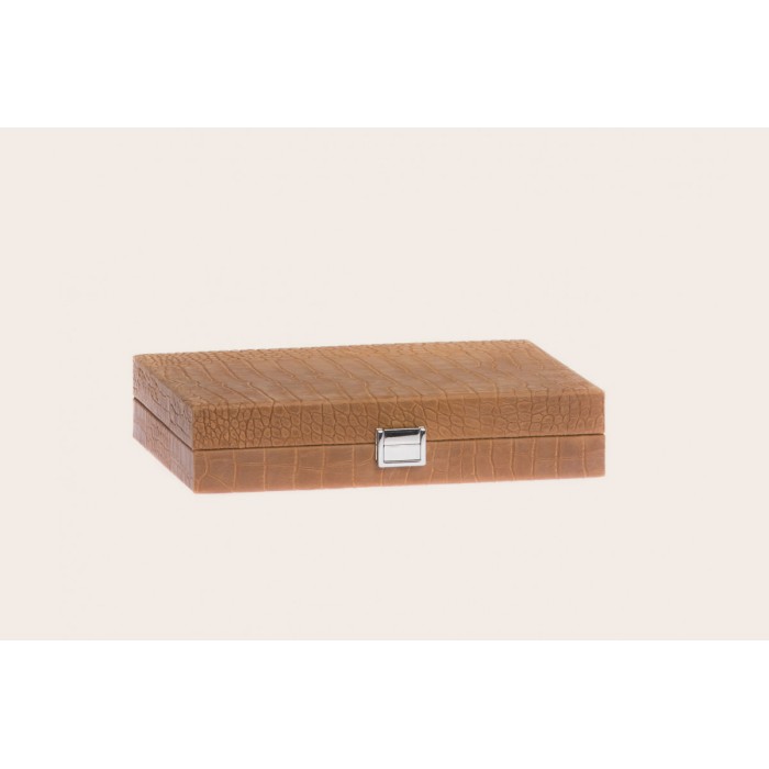 Alligator Leather Small Backgammon