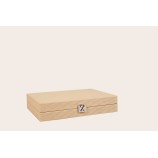 Chain Effect Leather Medium Backgammon