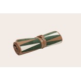 Suede Leather Travel Backgammon