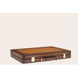 Backgammon Pelle Effetto Patinato Galuchat XL
