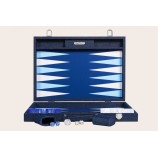 Leinwand-Backgammon - Jeans-Stil - Turnierserie