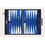 Canvas Backgammon - Denim Style - Competition Size