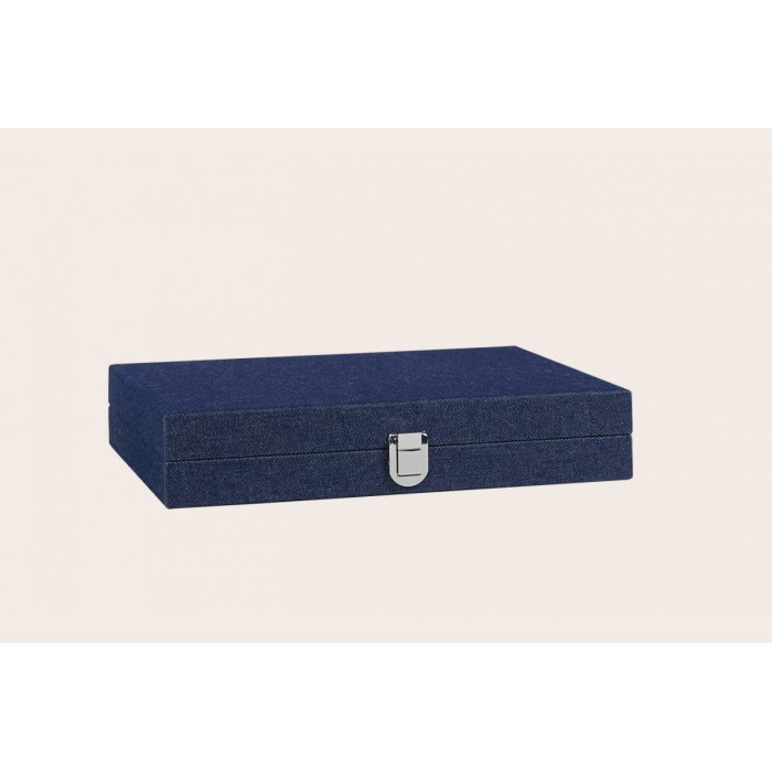 Canvas Backgammon Jeans-Optik Medium