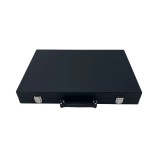 Backgammon Hector Saxe toile noire lisse | Hector Saxe | L'Astuce Genève