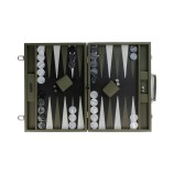 Büffelleder Turnier-Backgammon