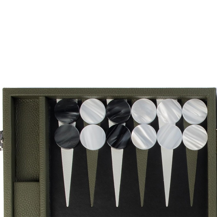 Büffelleder Backgammon Large