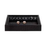 Shut The Box Cuir Noir