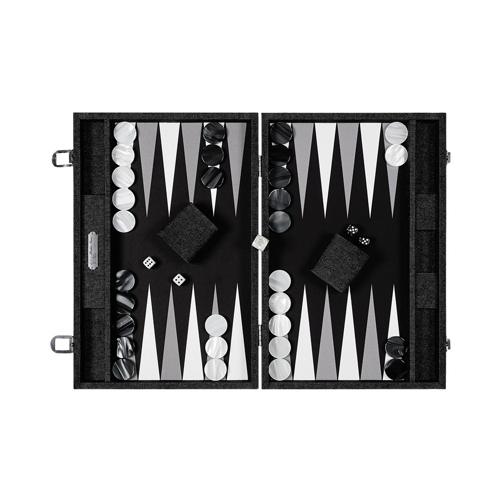 Backgammon Large Danny Jeans Noir