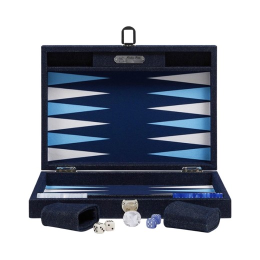 Backgammon Medium Blue Danny Jeans