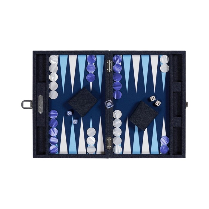 Backgammon Medium Bleu Danny Jeans